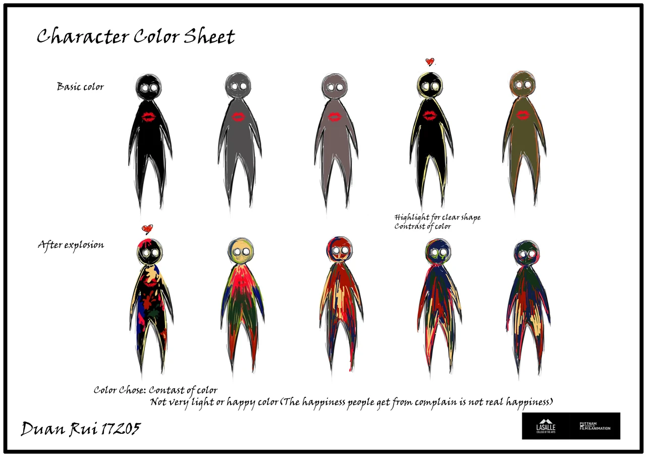 Character costume variations