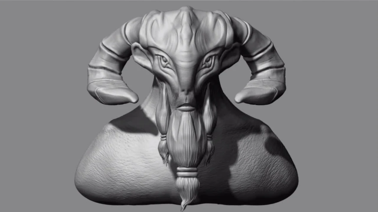 Creature model study