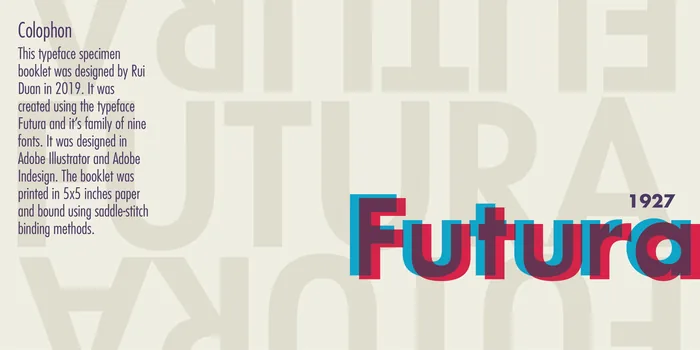 Futura type specimen