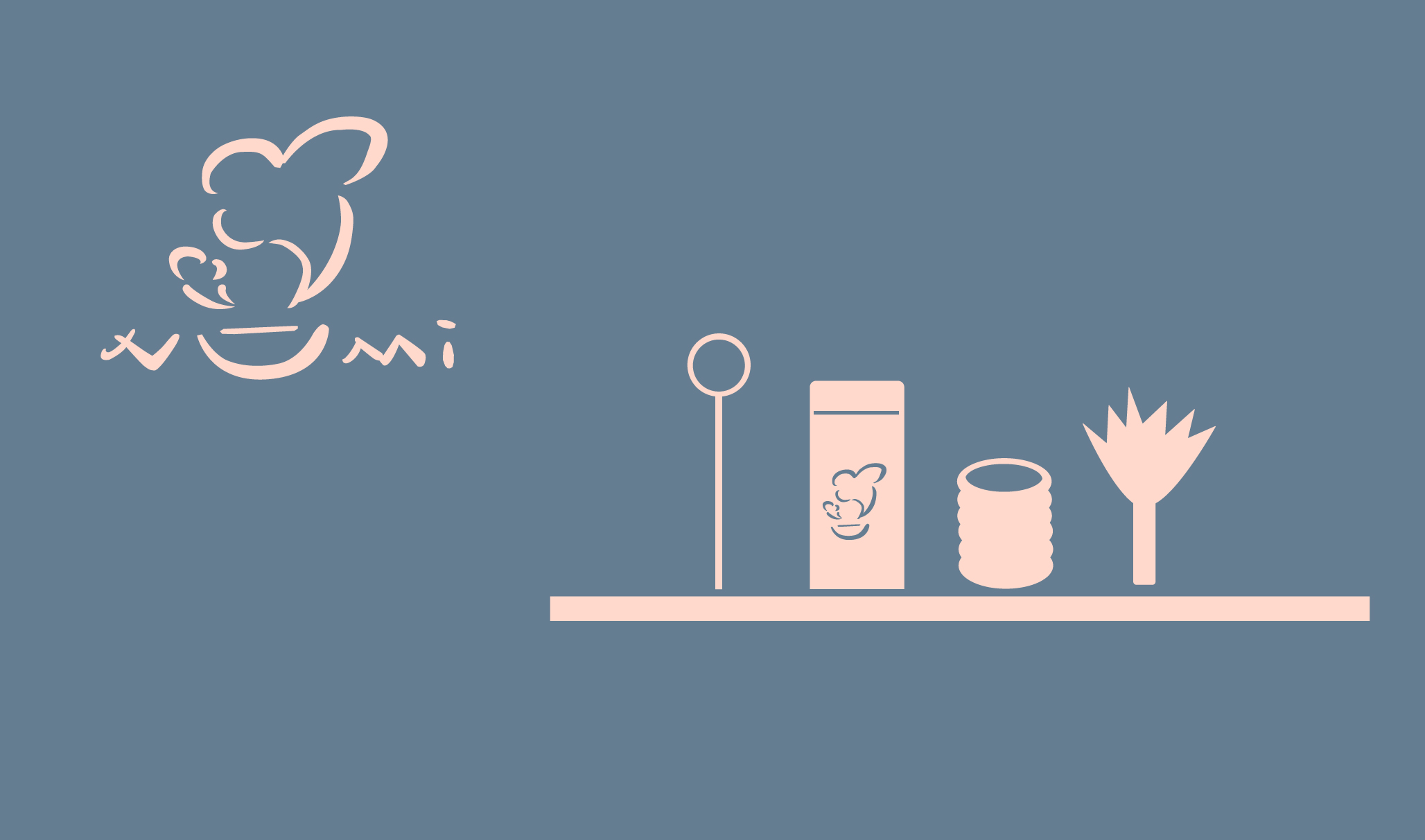 Numi concept packaging and stationery applications